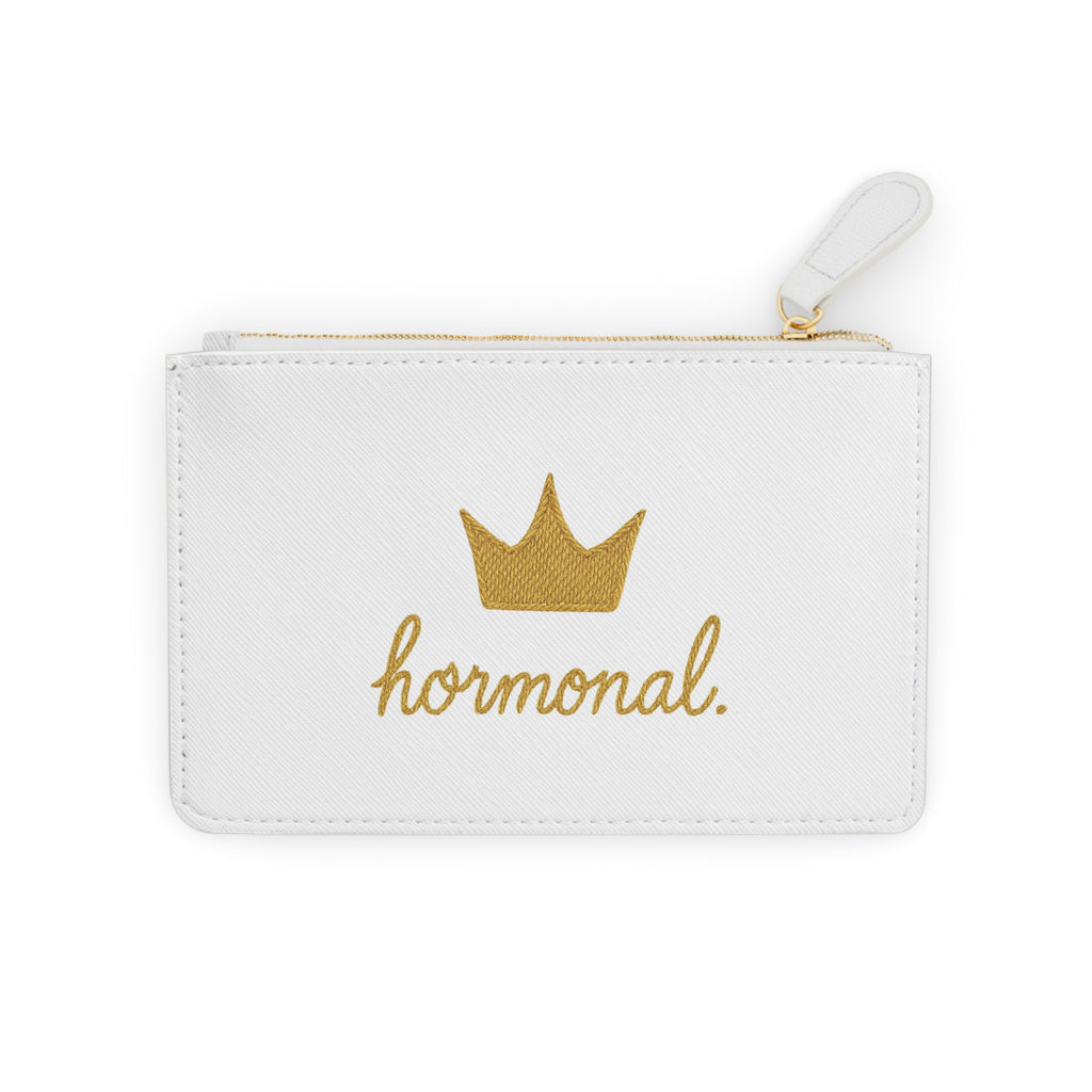 Embroidery Printed Hormonal Mini Clutch Bag
