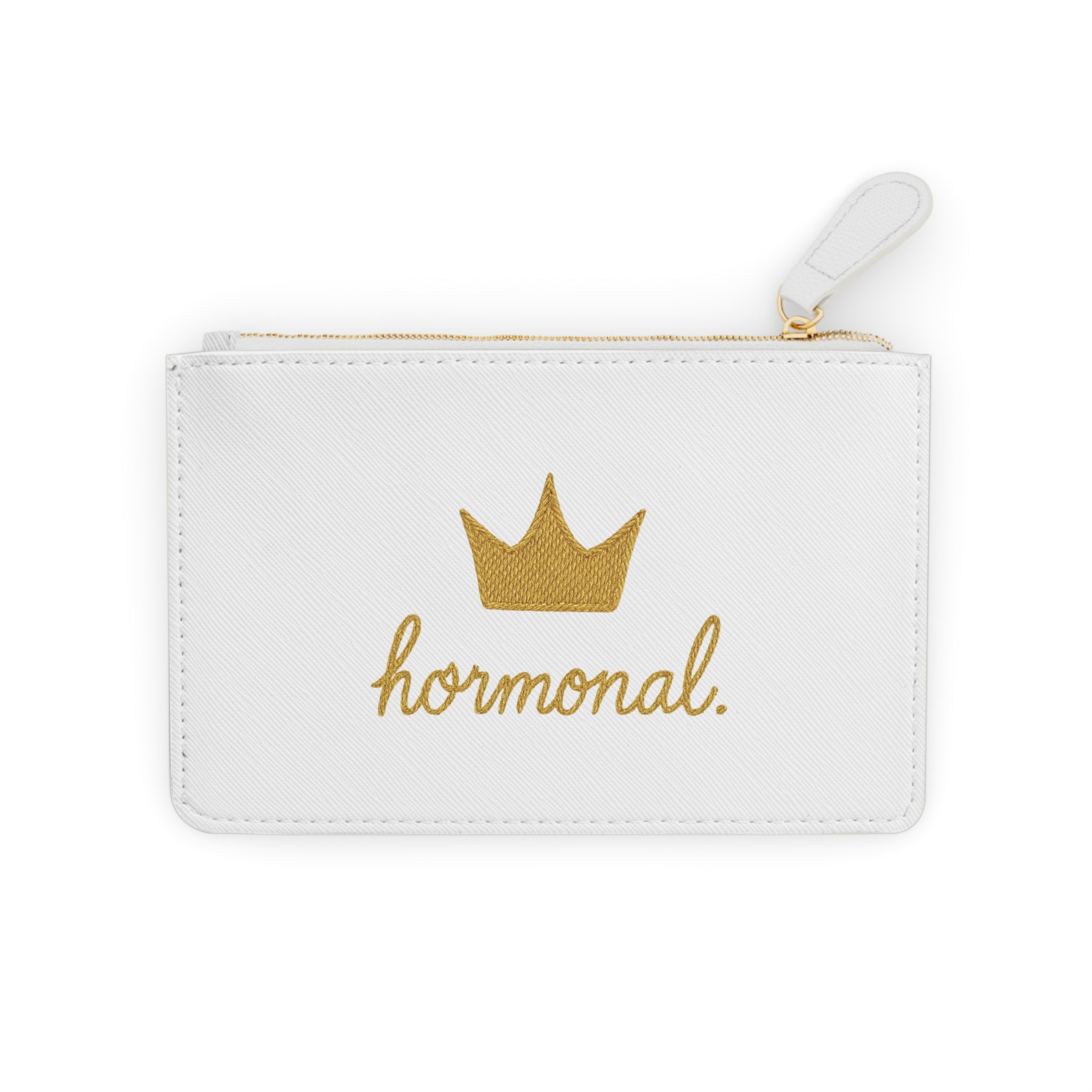 Embroidery Printed Hormonal Mini Clutch Bag