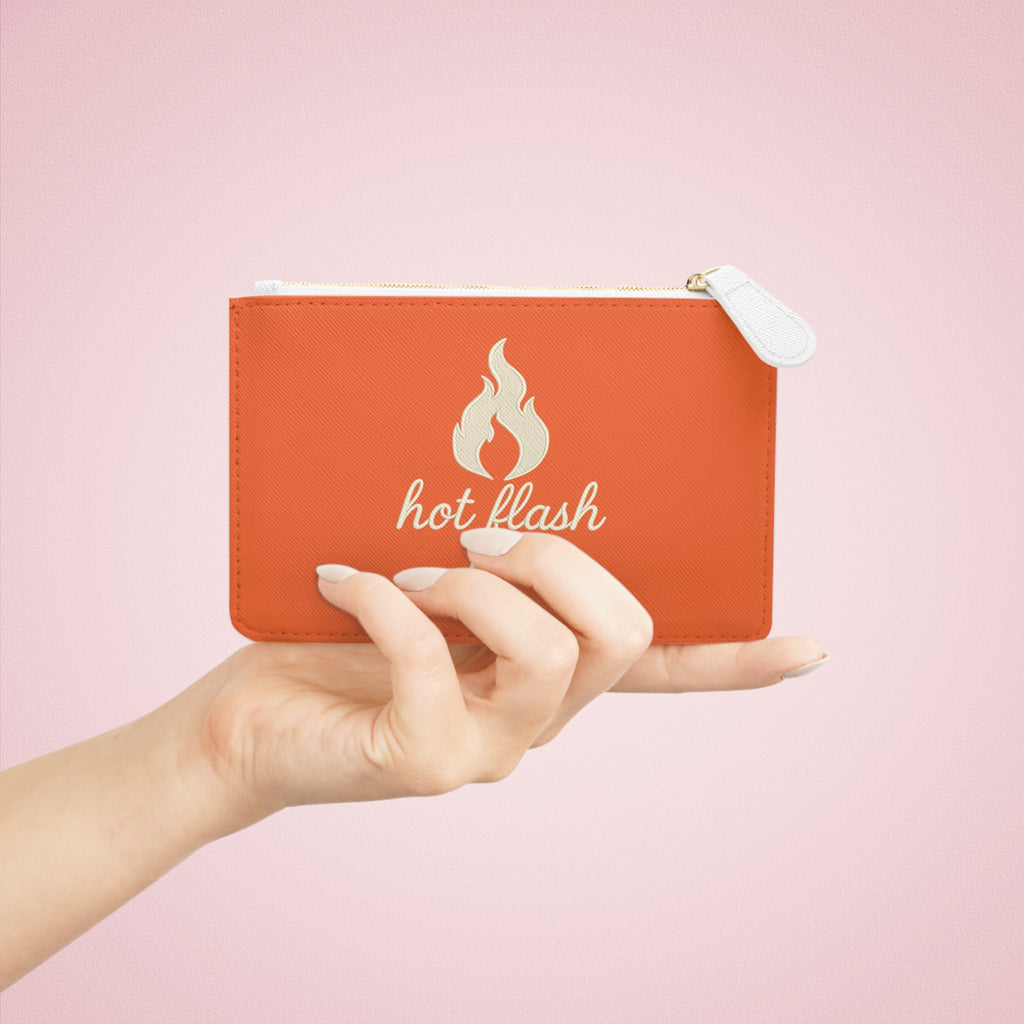 Embroidery Printed Hot Flash Club Mini Clutch Bag
