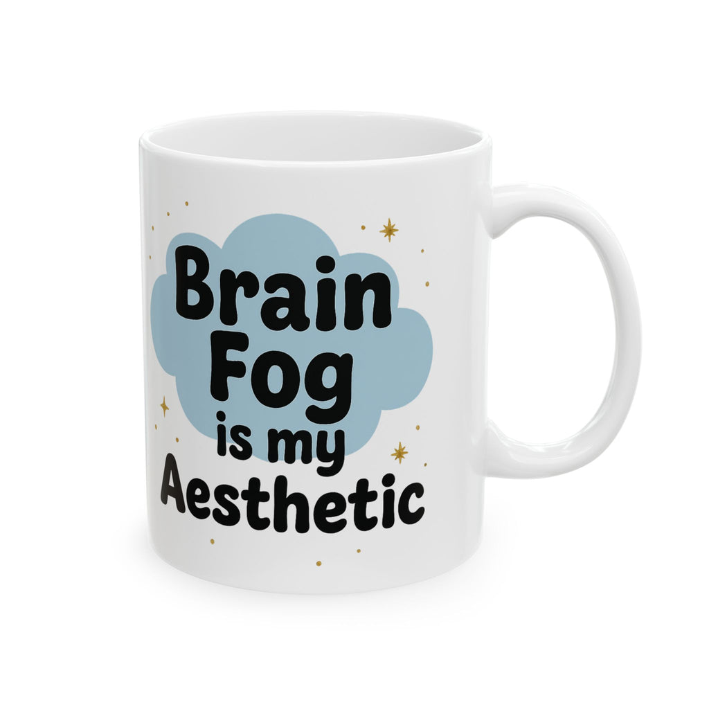 Ceramic Brain Fog Coffee Mug