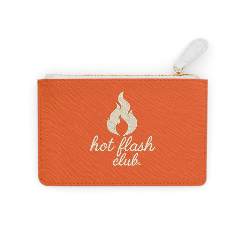 Embroidery Printed Hot Flash Club Mini Clutch Bag