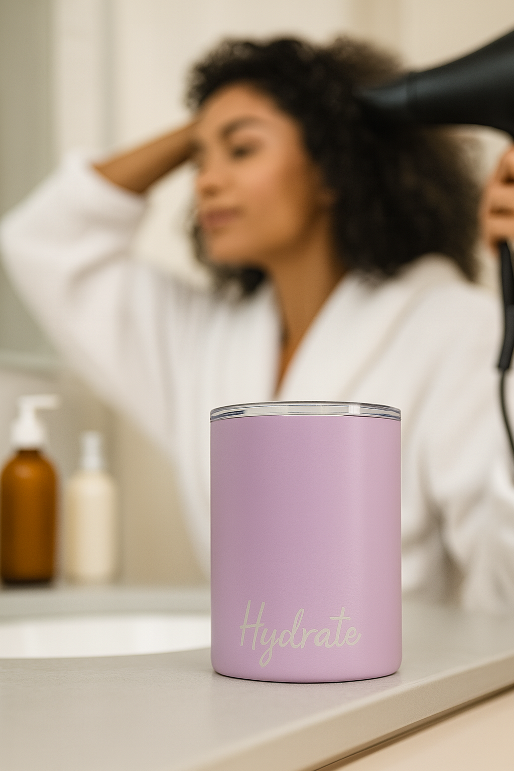 Lavender Healing Tumbler | 10oz