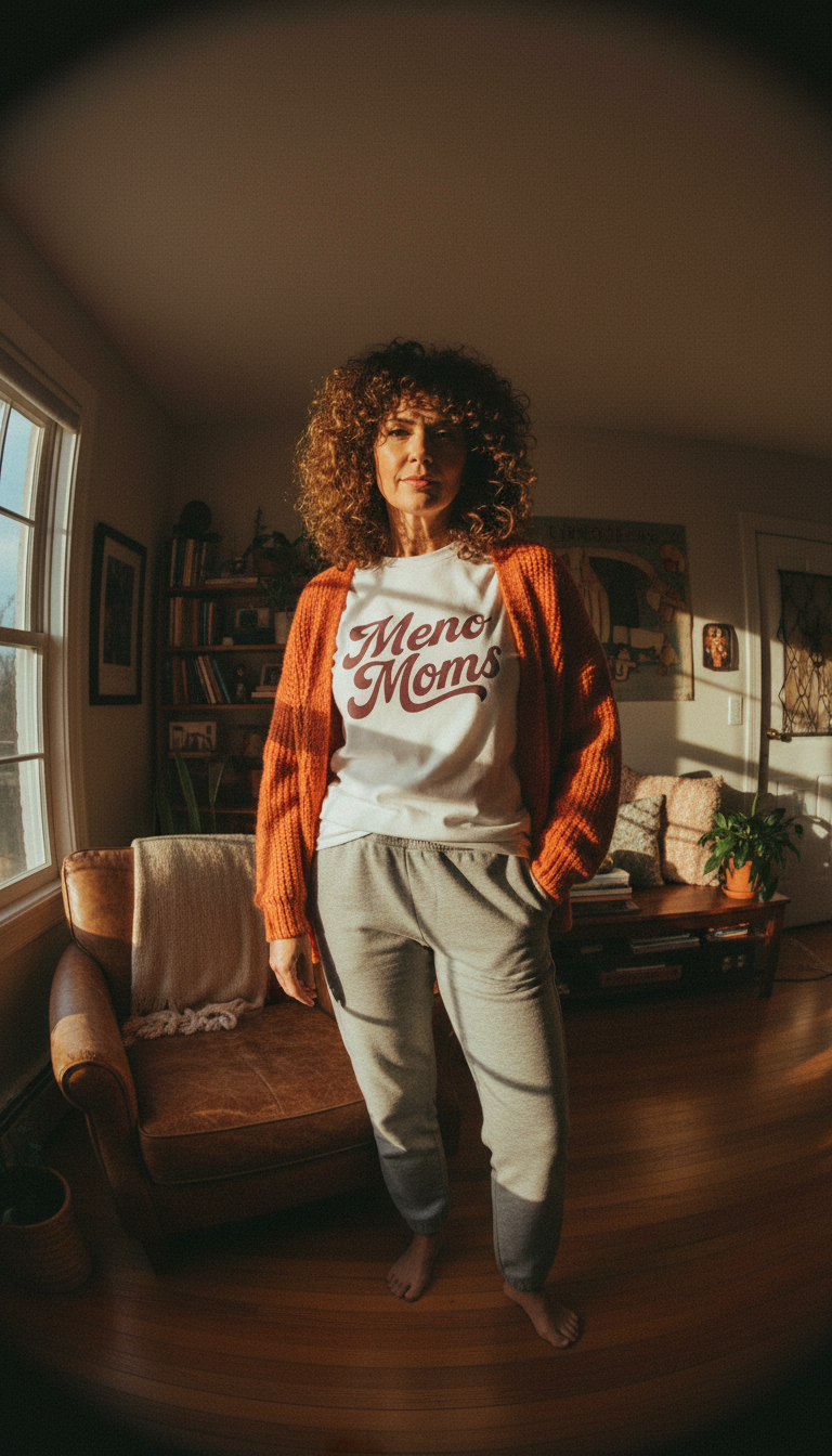 Meno Moms Cotton T-Shirt