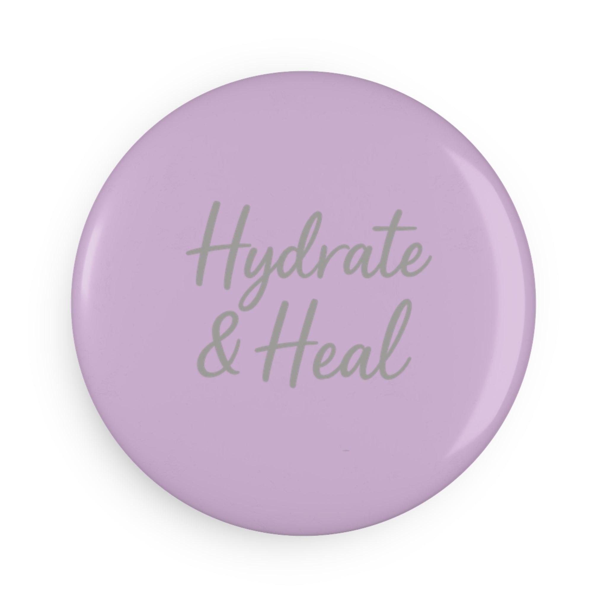 Lavender Hydrate & Heal Button Magnet