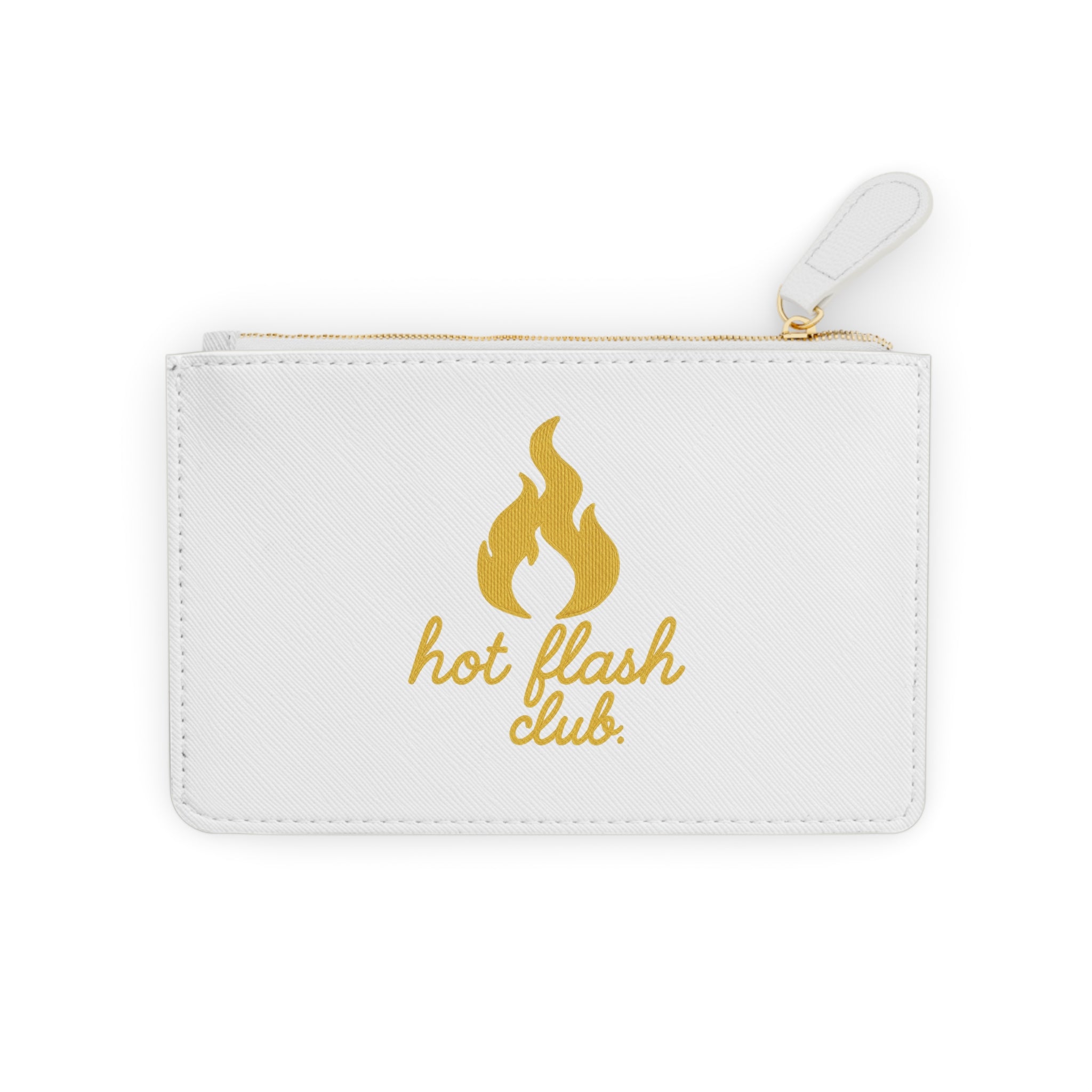 Embroidery Printed Hot Flash Club Mini Clutch Bag