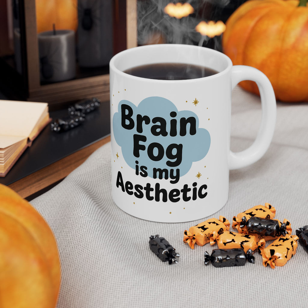 Ceramic Brain Fog Coffee Mug