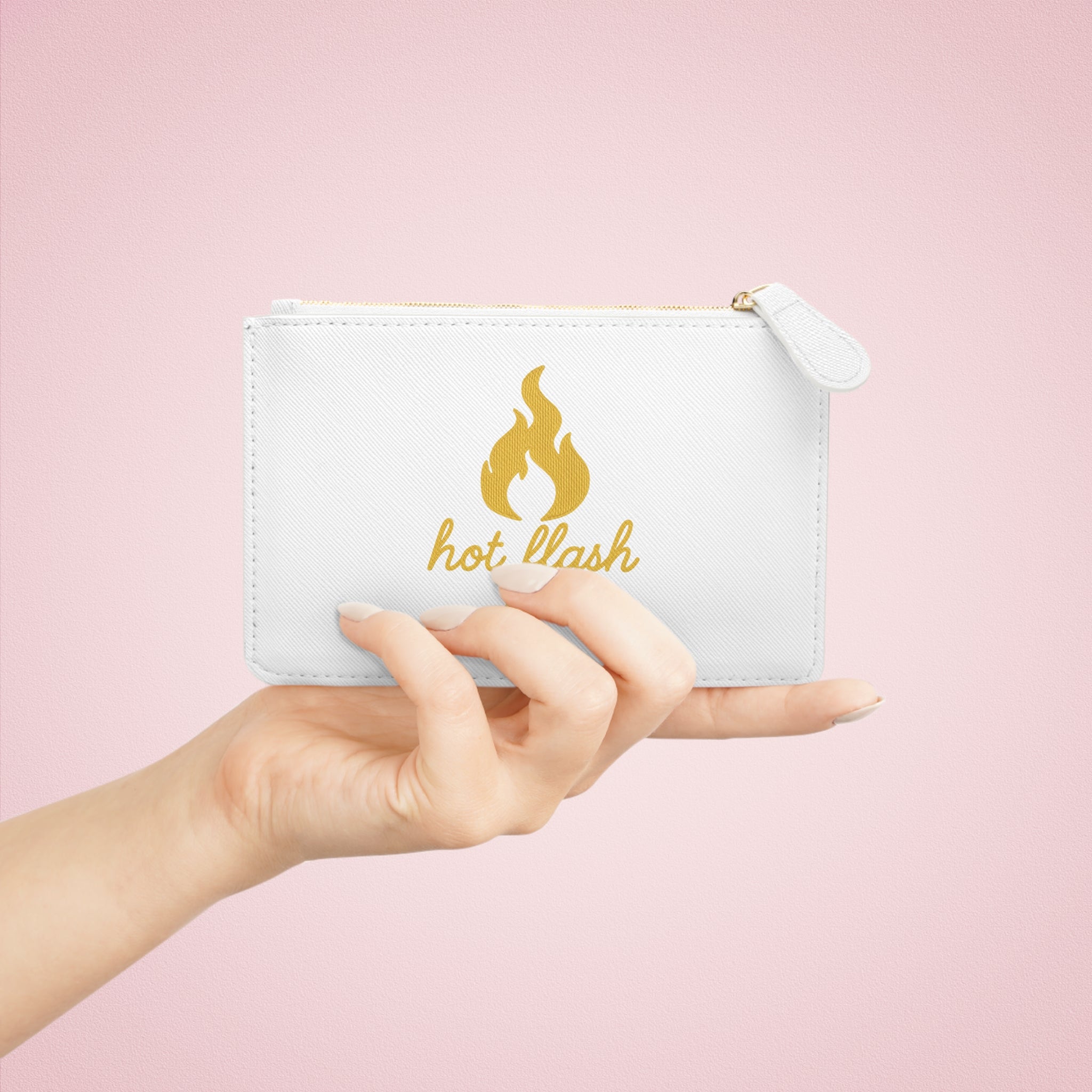 Embroidery Printed Hot Flash Club Mini Clutch Bag