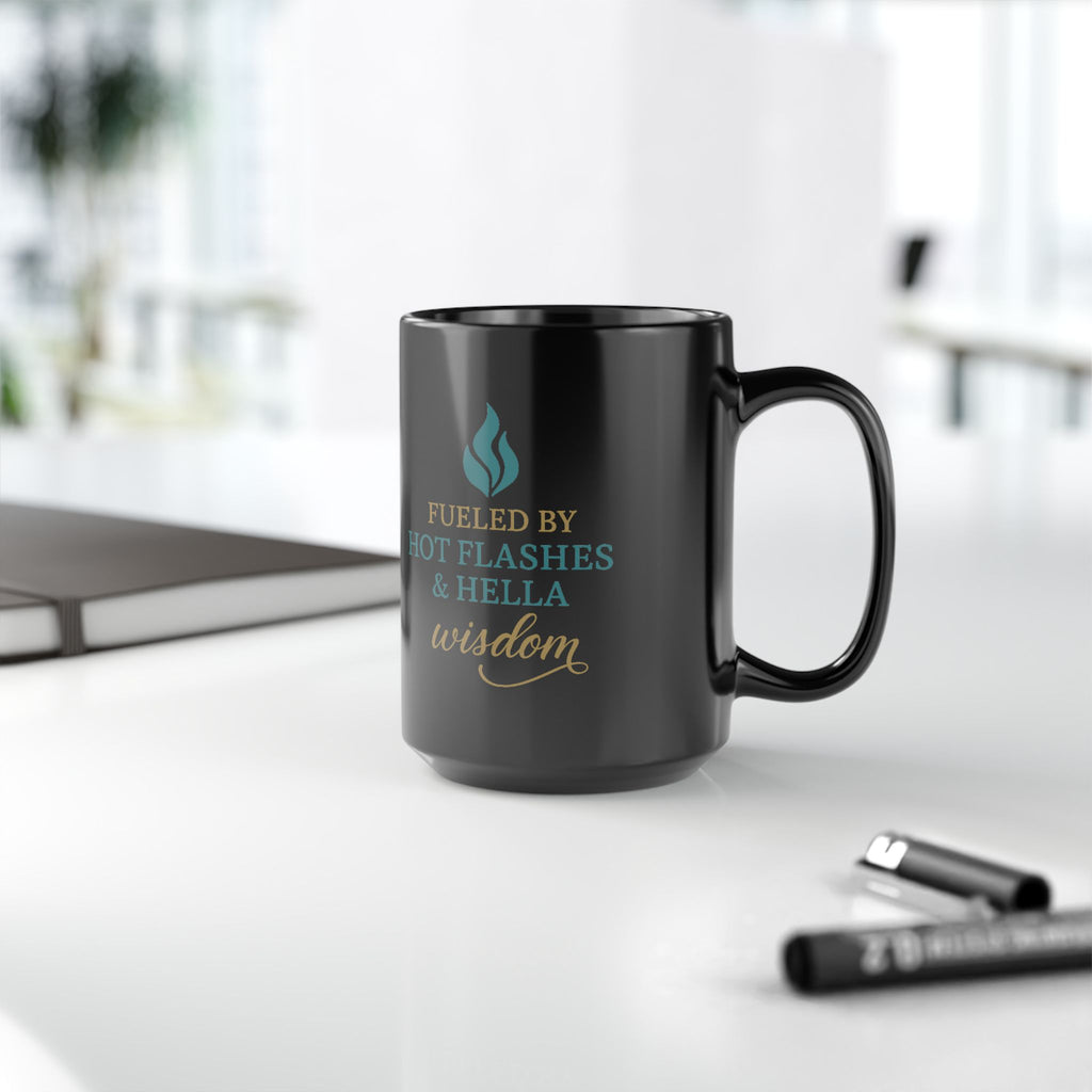 Hot Flashes and Hella Wisdom Mug