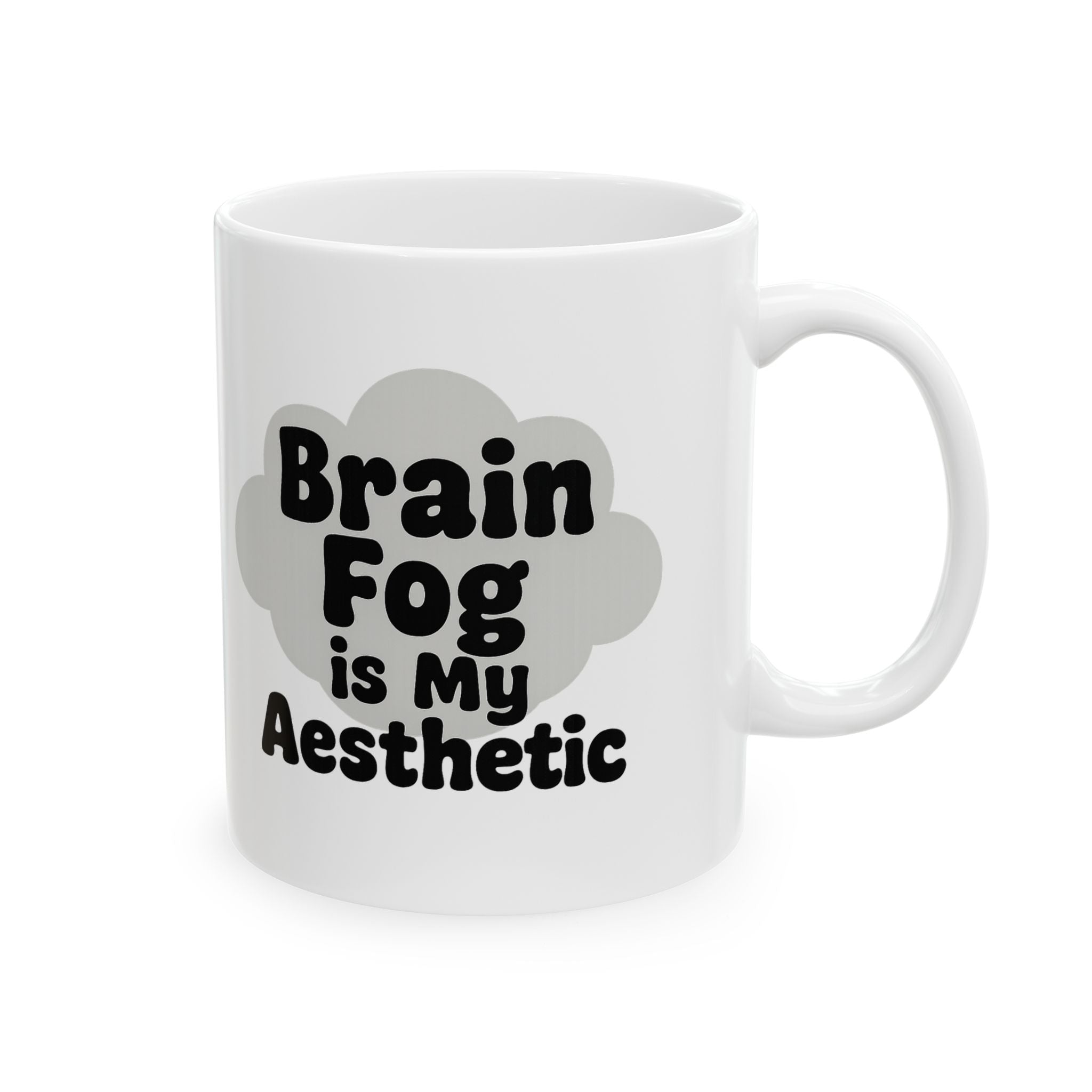 Ceramic Brain Fog Coffee Mug